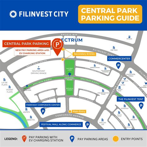 New parking rate table in Westgate and Filinvest causing.